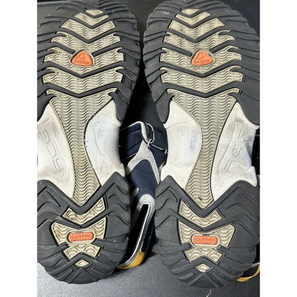 Nike ACG Mens 14 Hiking‎ Trail Ankle Strap Sport Sandal Navy Blue Shoes